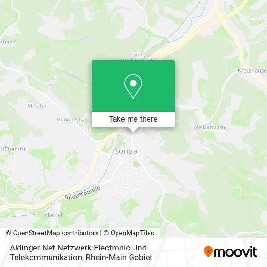 Aldinger Net Netzwerk Electronic Und Telekommunikation map