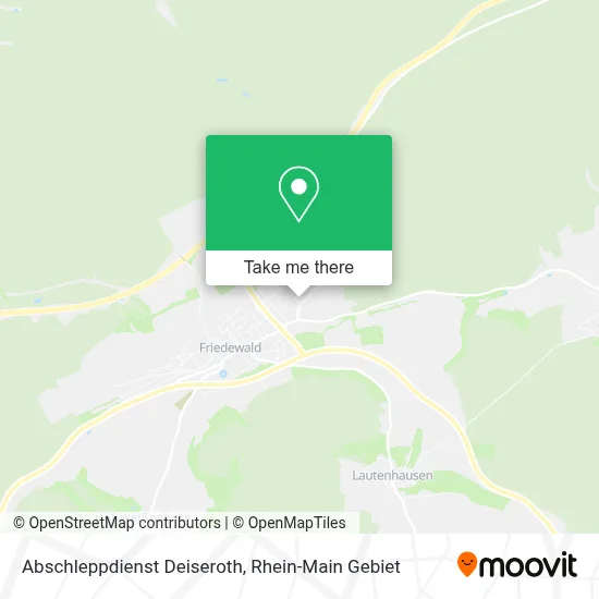 Abschleppdienst Deiseroth map