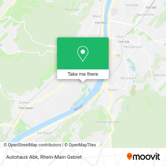 Autohaus Abk map