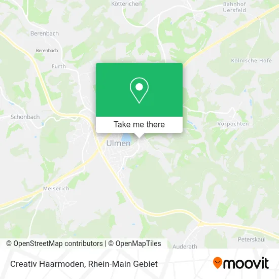 Creativ Haarmoden map
