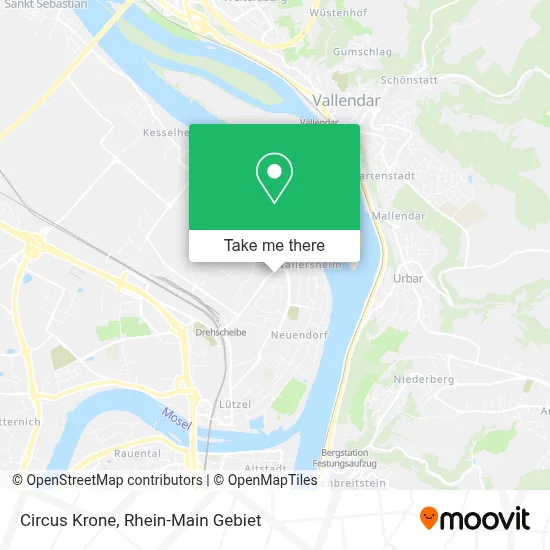 Circus Krone map