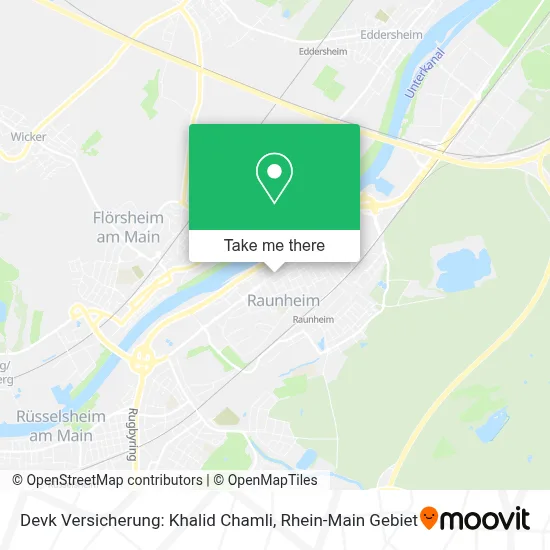 Devk Versicherung: Khalid Chamli map
