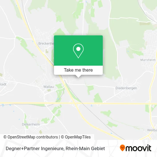 Degner+Partner Ingenieure map