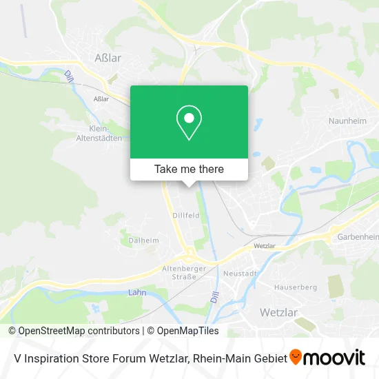 V Inspiration Store Forum Wetzlar map