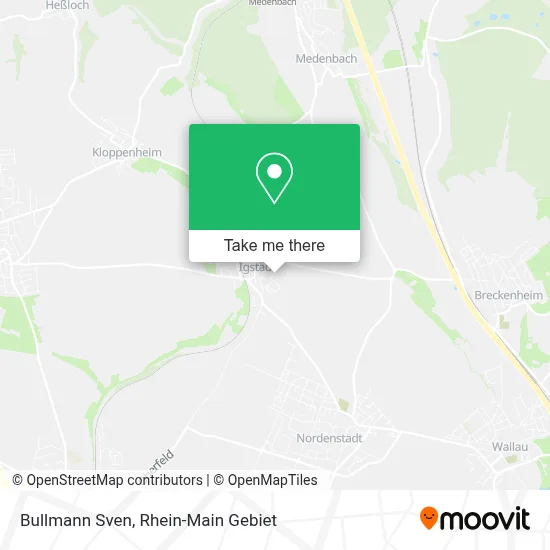 Bullmann Sven map