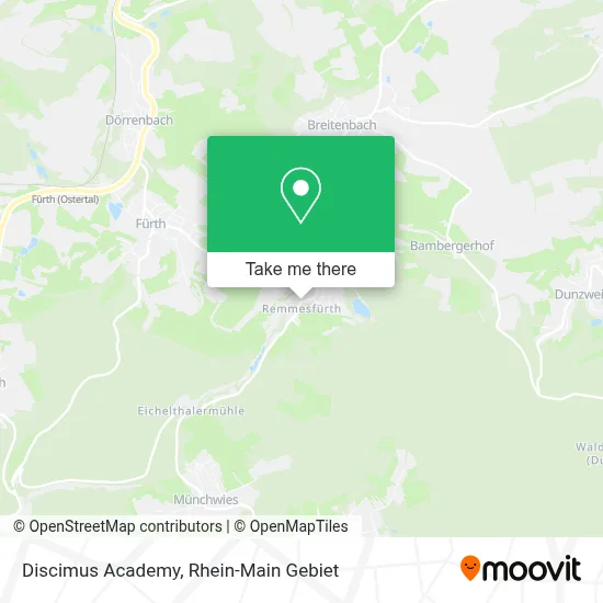 Discimus Academy map