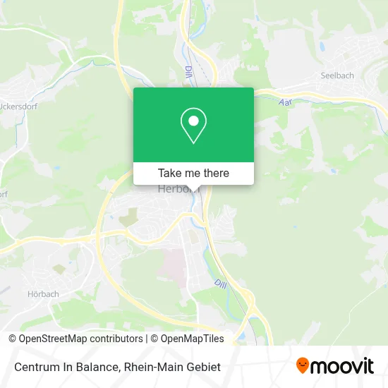 Centrum In Balance map