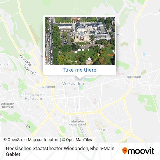 Hessisches Staatstheater Wiesbaden map