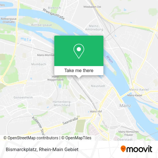 Карта Bismarckplatz