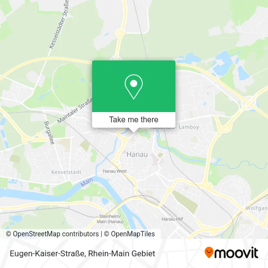 Карта Eugen-Kaiser-Straße