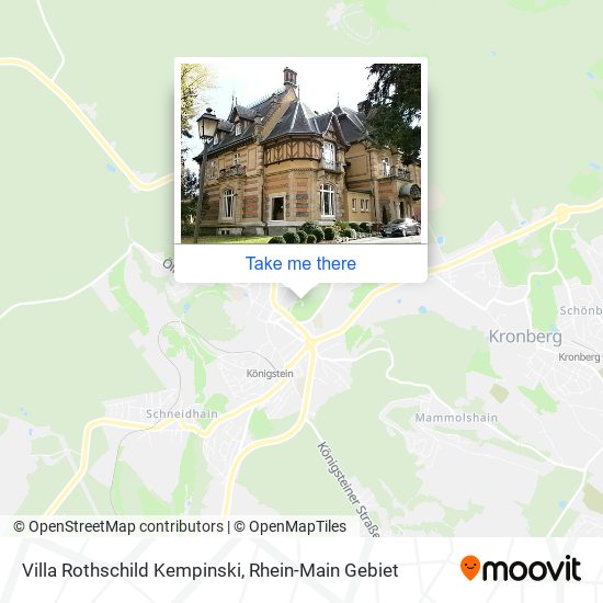 Villa Rothschild Kempinski map