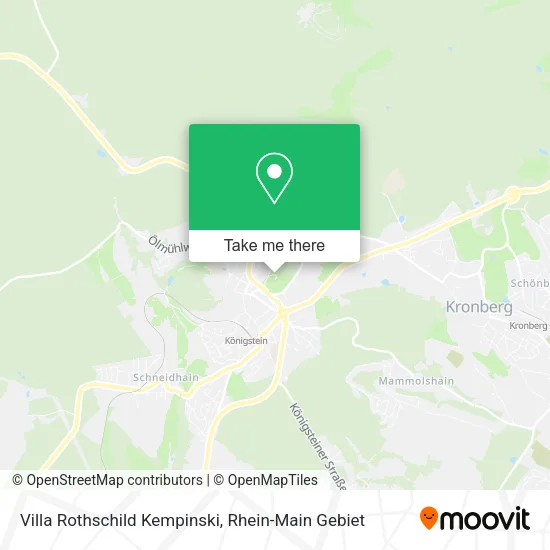 Карта Villa Rothschild Kempinski