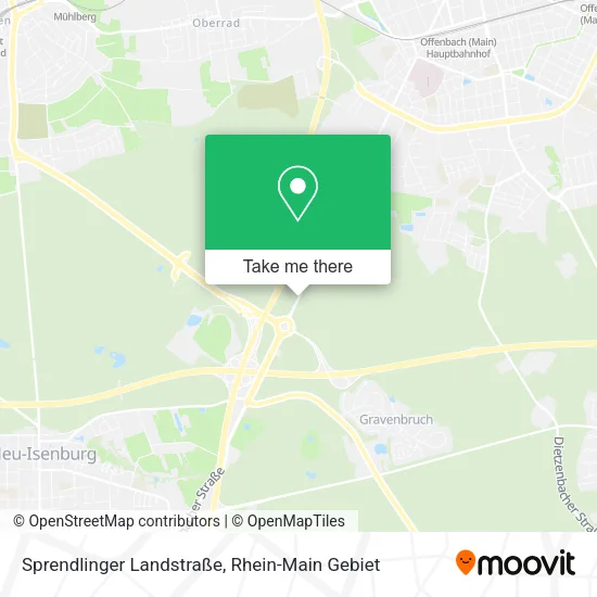 Карта Sprendlinger Landstraße