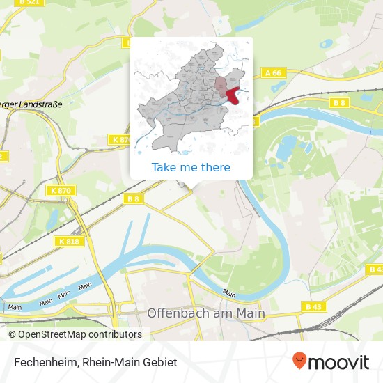Карта Fechenheim