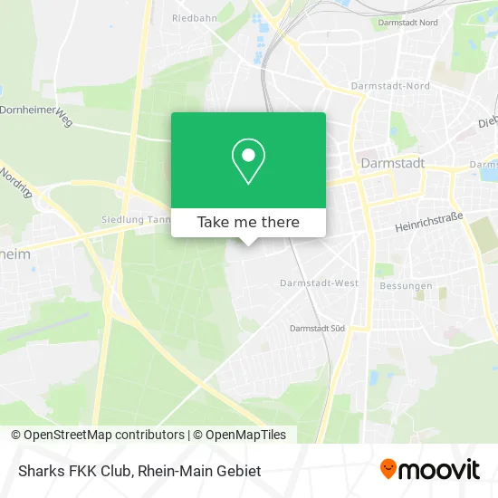 Карта Sharks FKK Club