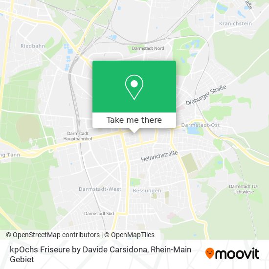 kpOchs Friseure by Davide Carsidona map
