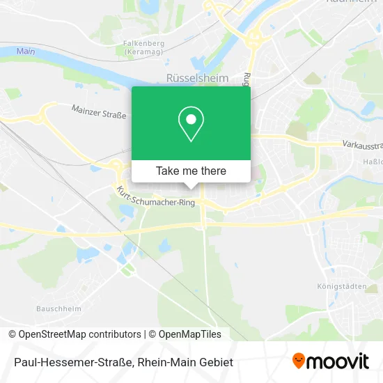 Карта Paul-Hessemer-Straße