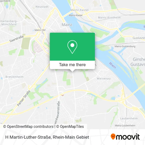 Карта H Martin-Luther-Straße
