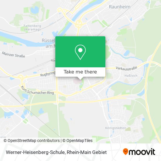 Карта Werner-Heisenberg-Schule