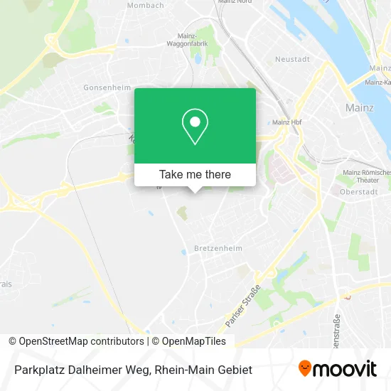Карта Parkplatz Dalheimer Weg