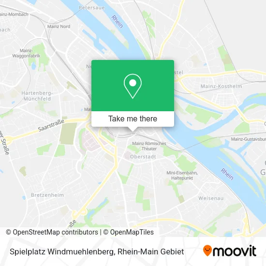 Карта Spielplatz Windmuehlenberg