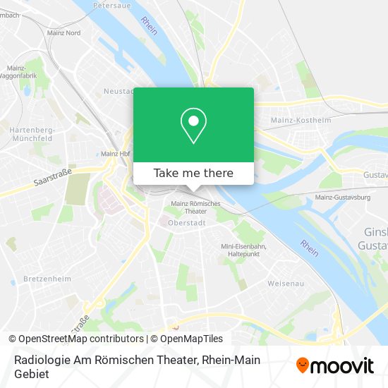 Карта Radiologie Am Römischen Theater