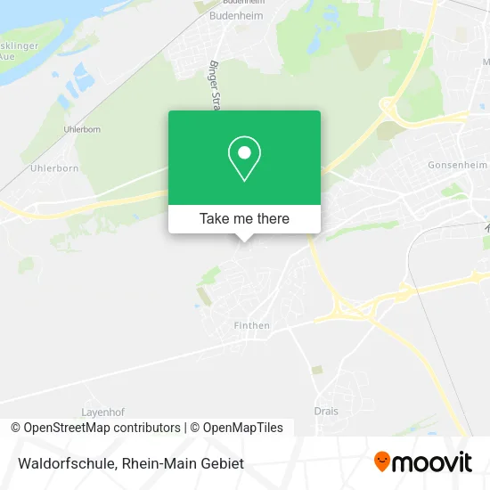 Карта Waldorfschule