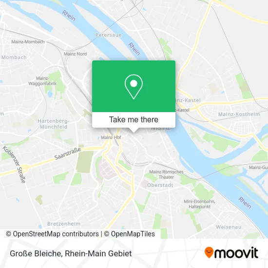 Карта Große Bleiche