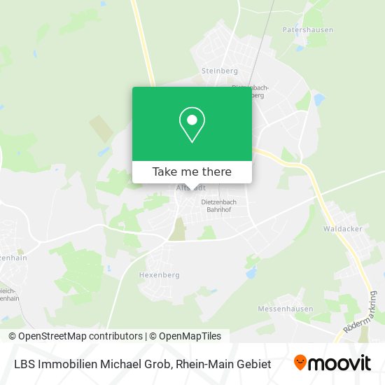 LBS Immobilien Michael Grob map