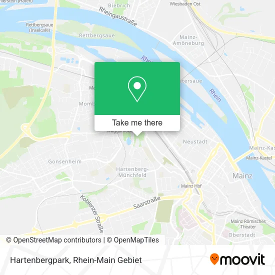 Карта Hartenbergpark