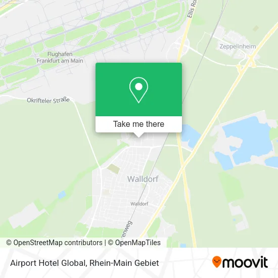 Карта Airport Hotel Global