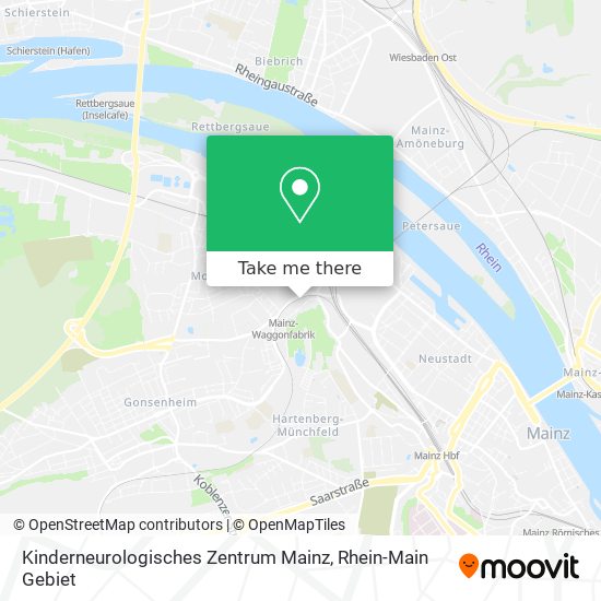 Карта Kinderneurologisches Zentrum Mainz