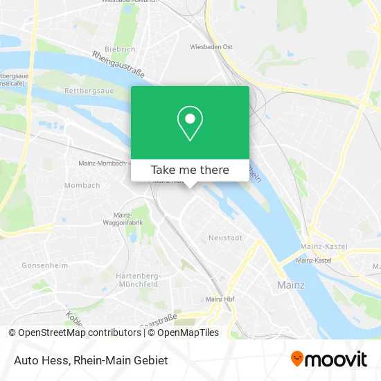 Карта Auto Hess