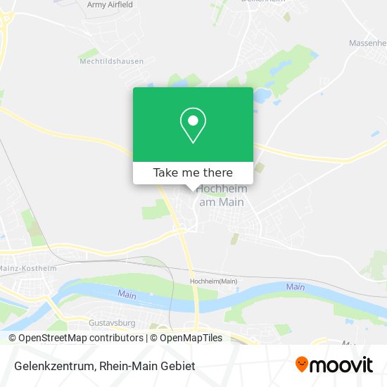 Gelenkzentrum map