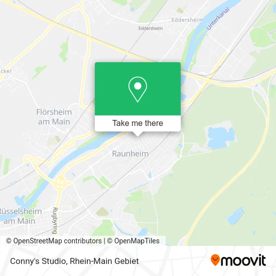 Conny's Studio map