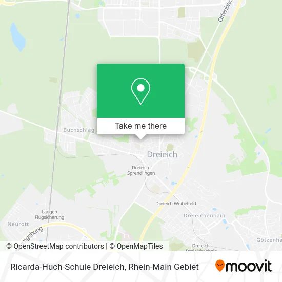 Ricarda-Huch-Schule Dreieich map
