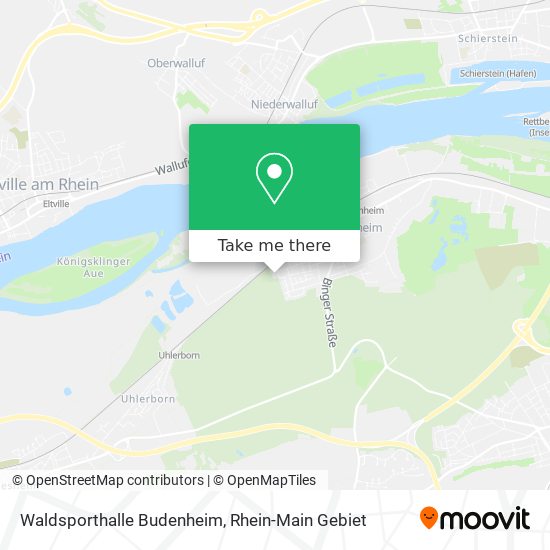 Карта Waldsporthalle Budenheim