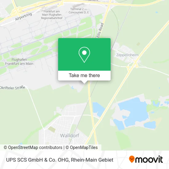 Карта UPS SCS GmbH & Co. OHG