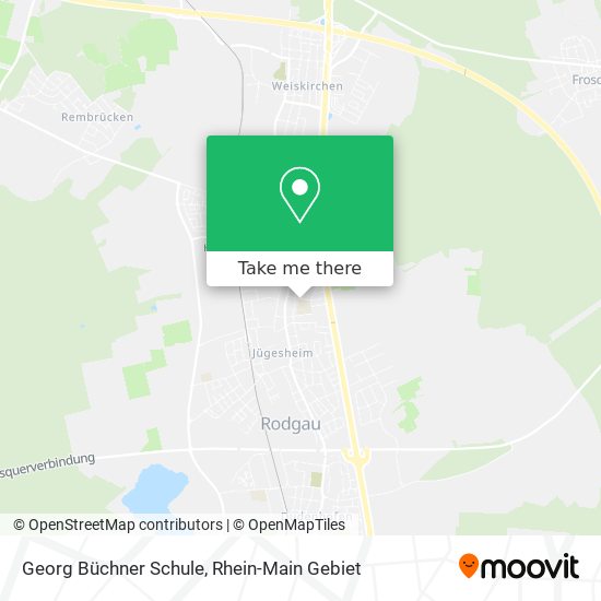Georg Büchner Schule map