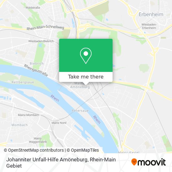 Johanniter Unfall-Hilfe Amöneburg map