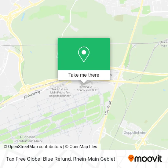 Карта Tax Free Global Blue Refund