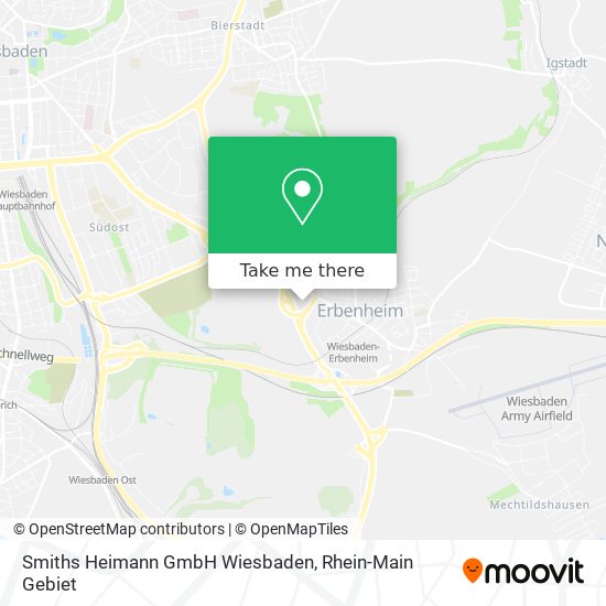 Smiths Heimann GmbH Wiesbaden map