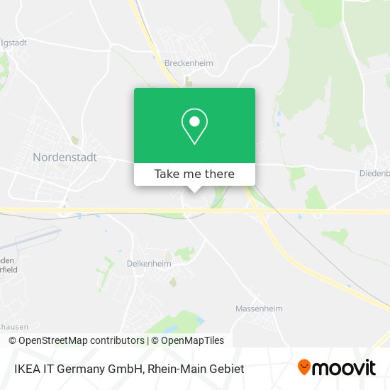 IKEA IT Germany GmbH map