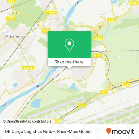DB Cargo Logistics GmbH map