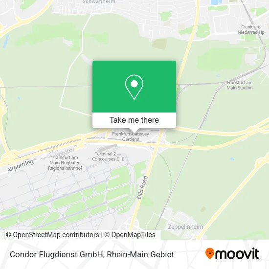 Condor Flugdienst GmbH map