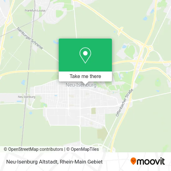 Карта Neu-Isenburg Altstadt