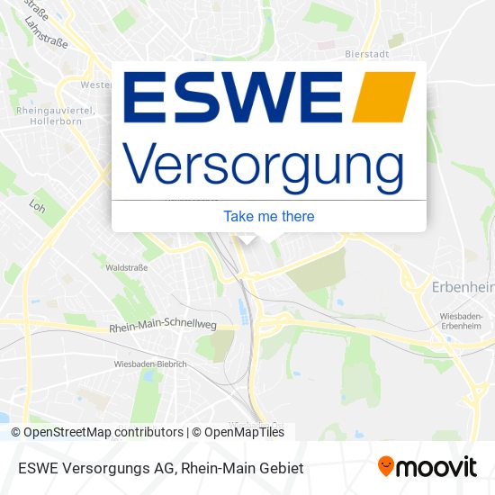 ESWE Versorgungs AG map