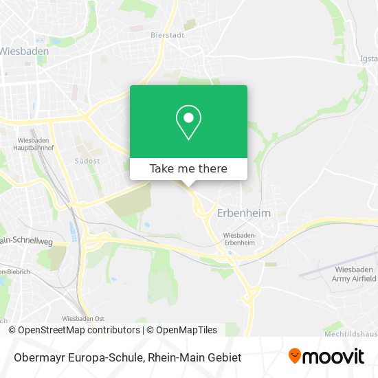 Obermayr Europa-Schule map