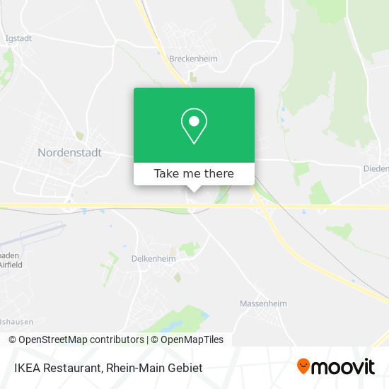 Карта IKEA Restaurant