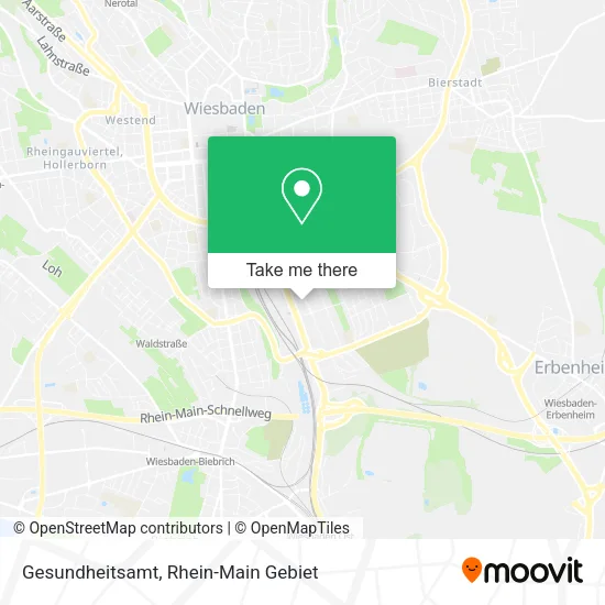 Карта Gesundheitsamt